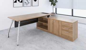 Manager Desk c_w Combo Cabinet_4