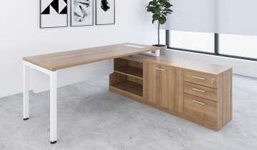 Manager Desk c_w Combo Cabinet_8