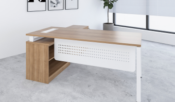 Manager Desk c_w Combo Cabinet_9