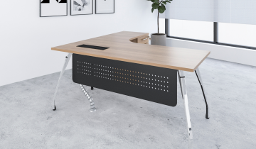 Manager Desk c_w Fixed Pedestal_7
