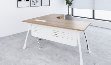 Manager Desk c_w Fixed Pedestal_9