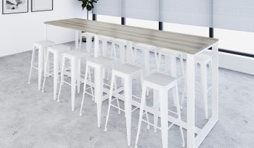 Rectangular Discussion Table_5